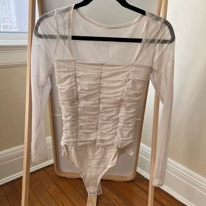 Abercrombie Mesh Bodysuit